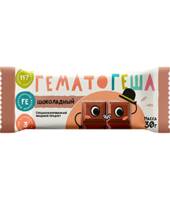 Гематогеша шоколадный в глазури специал.пищевая продукция для диетич.профилакт.питания плитка 40г №1