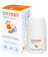 Средство-антиперспирант от потоотделения DRY DRY  Light Roll-on 50мл упаковка №1