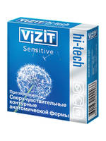 Презерватив Vizit HI-TECH Сверхчувствительные упаковка №3