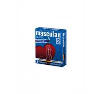 Презервативы MASCULAN Classic-2 с пупырышками упаковка №3