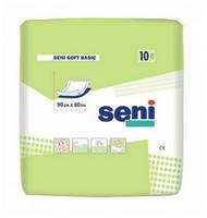Пеленки впитывающие гигиенические SENI SOFT BASIC 90см 60см упаковка №10