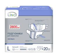 Подгузники для взрослых LINO L (Large) упаковка №2