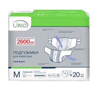 Подгузники для взрослых LINO M (Medium) упаковка №2
