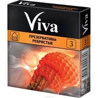 Презервативы VIVA ребристые №3