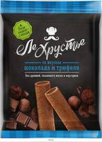 Полоски кондитерские ЛЕХРУСТЬЕ со вкусом шоколода и трюфеля 100г №1