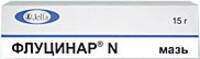 Флуцинар N мазь 0,25мг/г 5мг/г 15г туба №1