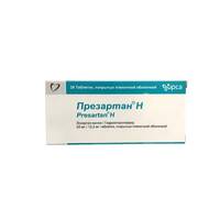 Презартан Н таблетки п/о 50мг 12,5мг упаковка №28