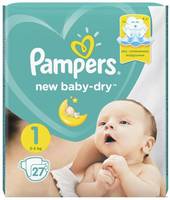 Подгузники Pampers NEW BABY детские 2-5 кг №27