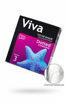 Презервативы VIVA точечные №3