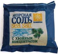 Соль косметическая морская природная SUNMARIN с хвойным концентратом 1кг