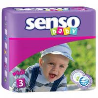 Подгузники детские  SENSO BABY  3 (4-9 кг) №22