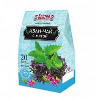Напиток чайный БЕЛТЕЯ Иван-чай с мятой 1,2г фильтр-пакет №20
