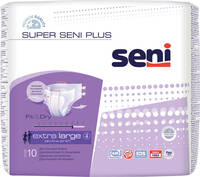 Подгузники для взрослых"SUPER SENI PLUS AIR" Extra Large №10(4)