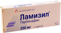 Ламизил таблетки 250мг упаковка №14
