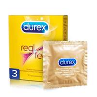 Презервативы Durex Real Feel натур. латекс упаковка №3
