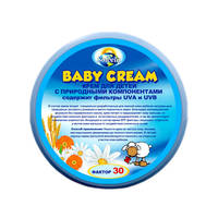 Крем детский SOWELU с природн. компонентами фактор 30 Baby Cream  200мл
