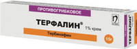 Терфалин крем для наруж. прим. 1% 15г туба №1
