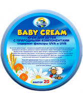 Крем детский SOWELU с природн. компонентами фактор 20 Baby Cream  200мл