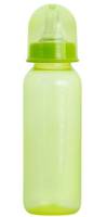 Бутылочка ПОМА пластиковая  с силикон.соской (быстрый поток) арт.5010 250мл №1