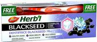 Зубная паста ДАБУР травяная Черный тмин в комплекте с зубной щеткой 150г упаковка №1