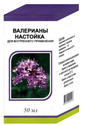 Валерианы настойка настойка 50мл флакон №1