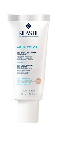 Гель-крем RILASTIL Aqua Color увлажняющий тонирующий тон светлый 40мл №1