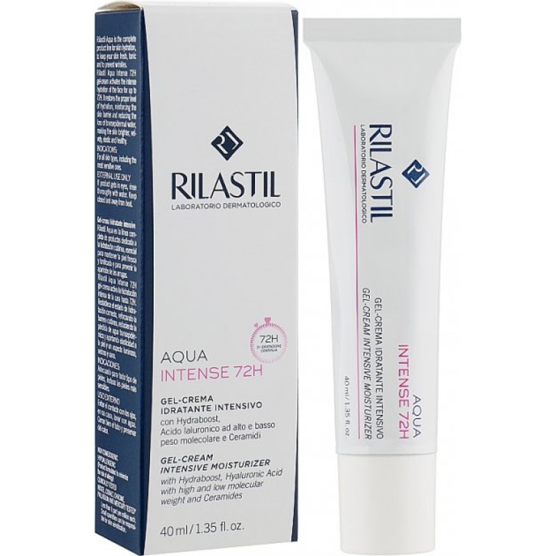 Гель-крем RILASTIL AQUA INTENSE 72 H интенсивно увлажняющий 40мл №1