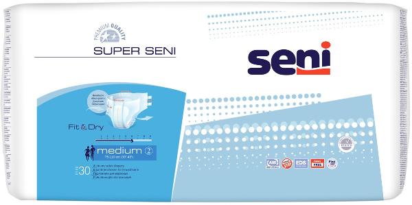 Подгузники для взрослых"SUPER SENI AIR" Medium (2) №1