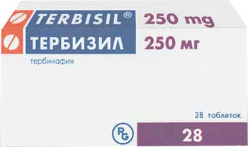 Тербизил таблетки 250мг упаковка №28