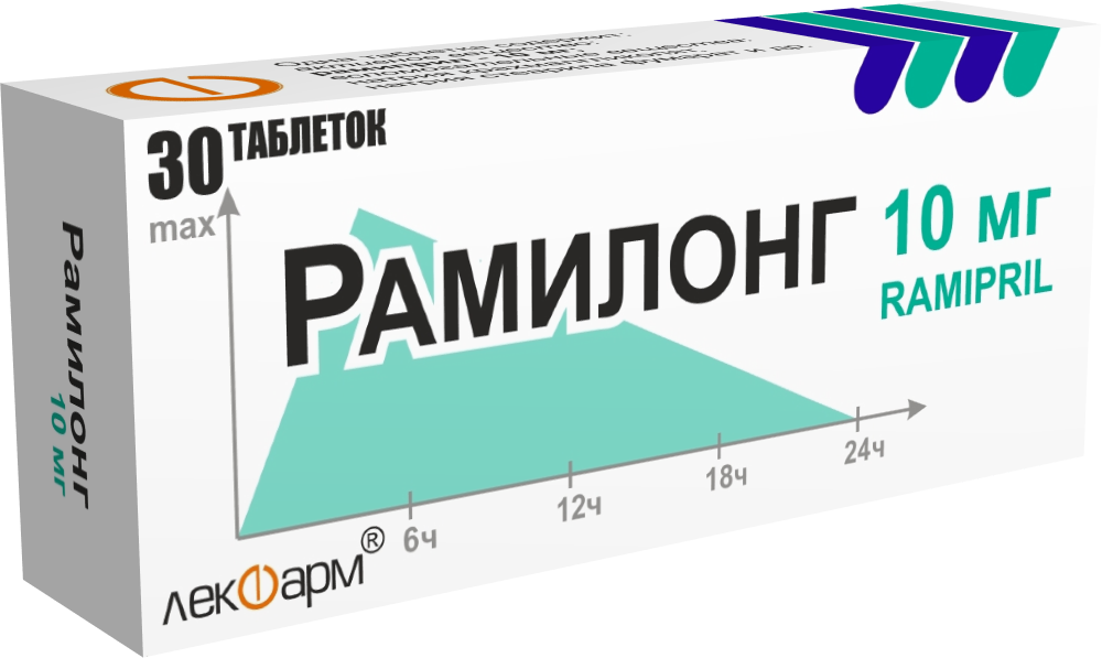 Рамилонг таблетки 10мг упаковка №30