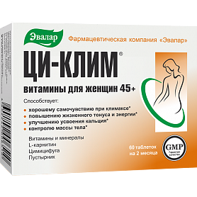 Ци-Клим витамины д/женщин 45+ таблетки БАД 0,56г №60