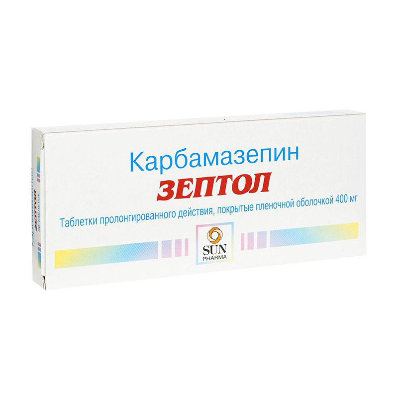 Зептол таблетки ретард, п/о 400мг упаковка №30