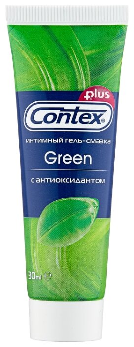 Гель-смазка Contex Green с антиоксидантом экстрактом зеленого чая 30мл №1