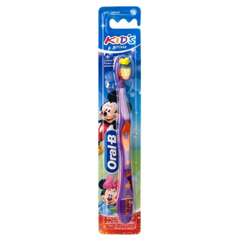 Зубная щетка детская Oral-B MICKEY for kids Soft  №1